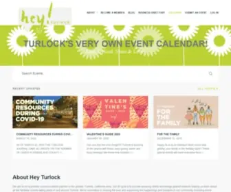 Heyturlock.com(Turlock's Very Own Event Calendar) Screenshot