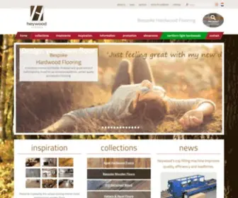 Heywoodvloeren.com(Bespoke Hardwood Flooring) Screenshot