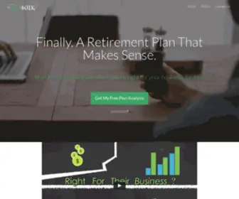 Hfa401K.com(A Business Retirement Plan That Makes Sense) Screenshot