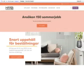 Hfab.se(Hfab) Screenshot