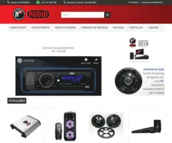 Hfaudio.mx(HF Audio) Screenshot
