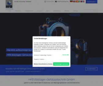 HFB-Waelzlager.de(HFB Wälzlager) Screenshot