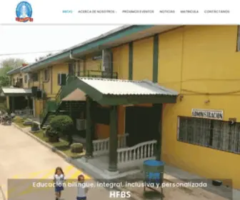 HFBS.hn(Holy Family Bilingual School) Screenshot