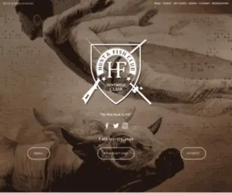 HFCNYC.com(Hunt and Fish Club) Screenshot