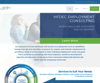 Hfdemployment.org(HFDEC Employement Consulting LLC) Screenshot