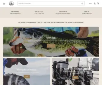 Hfdepot.com(Hunting and Fishing Depot) Screenshot