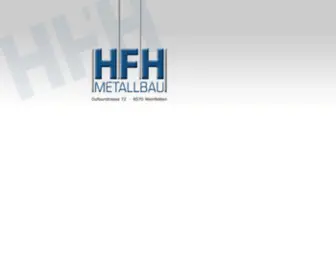 HFH-Metallbau.ch(Metall) Screenshot