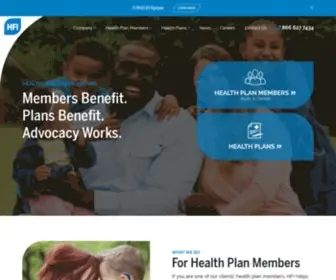 Hfihealthcare.com(Healthcare Financial) Screenshot