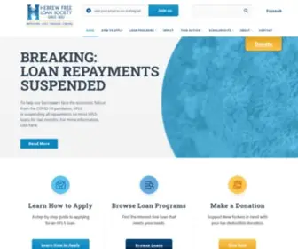 HFLS.org(Hebrew Free Loan Society (HFLS)) Screenshot