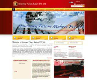 Hfmindia.com(Honorary Future Makers Pvt) Screenshot