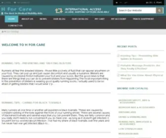 Hforcare.com(News & info about your health… all in one place) Screenshot