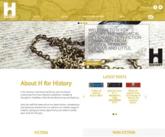 Hforhistory.co.uk(H for History) Screenshot