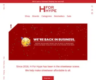 Hforhype.net(Canada Goose Inc) Screenshot