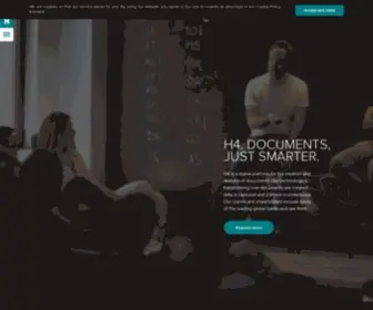 Hfour.com(Documents Reimagined) Screenshot