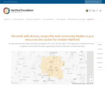 HFPG.org(Hartford Foundation for Public Giving) Screenshot