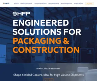 Hfpusa.com(Engineered Solutions for Packaging & Construction) Screenshot