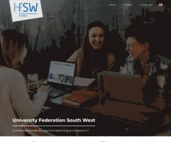 HFSW.de(Hochschulföderation SüdWest) Screenshot