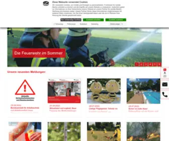 Hfuknord.de(Hanseatische Feuerwehr) Screenshot