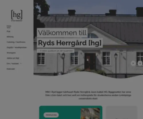 HG.se(Ryds Herrgård) Screenshot