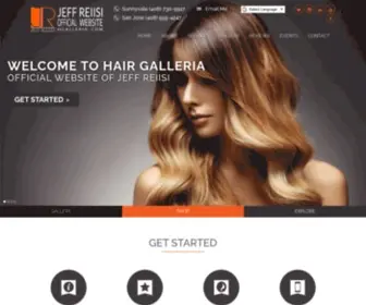 Hgalleria.com(Hair Galleria by Jeff Reiisi) Screenshot