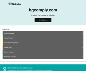 Hgcomply.com(Hgcomply) Screenshot