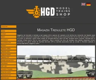 HGD.ro(Magazin trenulete electrice) Screenshot