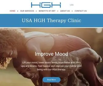 HGH-Clinic.online(USA Anti Aging Wellness Clinic) Screenshot