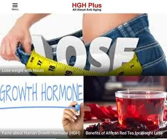 HGH-Plus.com(HGH or Human Growth Hormone) Screenshot