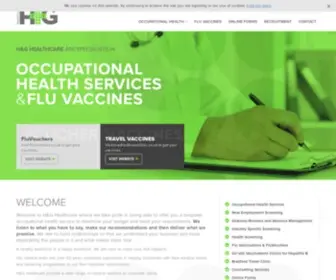 Hghealthcare.co.uk(Occupational Health) Screenshot