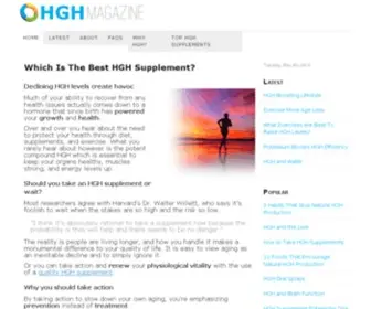 HGhmagazine.com(Best hgh) Screenshot