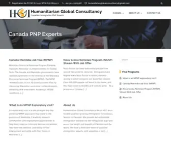 Hgi.com.pk(Canadian Immigration PNP Experts) Screenshot