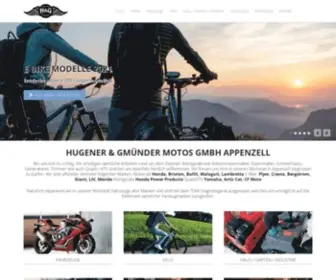 Hgmotos.ch(H&G Motos Appenzell) Screenshot