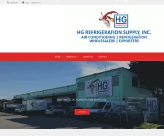 Hgrefrigeration.com(HG Refrigeration) Screenshot