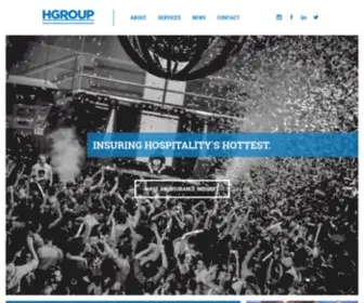 HGRgroup.com(Risk Management and Insurance for the Hospitality Industry) Screenshot