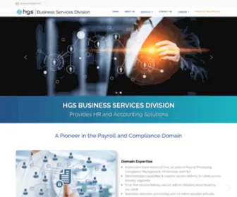 HGSBS.com(HGS Business Services) Screenshot