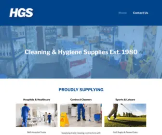 HGScleaningsupplies.co.uk(Cleaning & Hygiene Supplies Est.HGS Cleaning Supplies) Screenshot