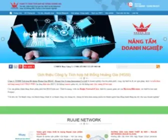 Hgsi.com.vn(Công ty TNHH Tích hợp hệ thống Hoàng Gia) Screenshot