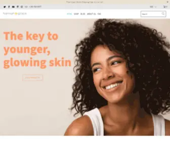 HGskin.com(Hannah grace skincare) Screenshot