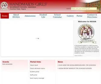 HGssa.net(Handmaids Girls' Secondary School) Screenshot