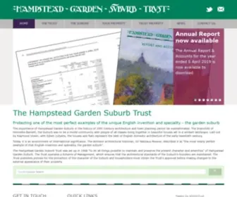 HGStrust.org(The Hampstead Garden Suburb Trust) Screenshot