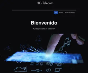 Hgtelecom.mx(HG Telecom) Screenshot