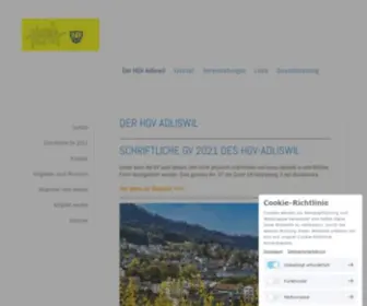 HGV-Adliswil.ch(Der HGV Adliswil) Screenshot