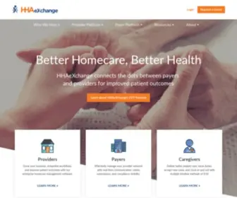 HHaexchange.com(Homecare Software Services and Solutions) Screenshot