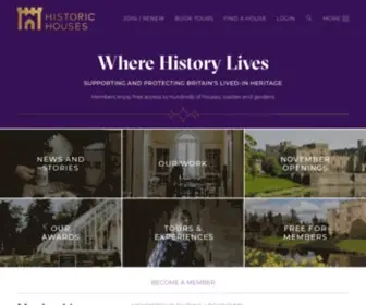 HHA.org.uk(Historic Houses) Screenshot