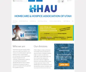 HHau.org(Homecare & Hospice Association of Utah) Screenshot