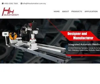 HHautomation.com.my(Orbital Welding System Supplier Selangor) Screenshot