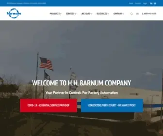 HHbarnum.com(Barnum Company) Screenshot