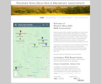 HHbba.com(Hampshire Hills Bed Breakfast Association) Screenshot