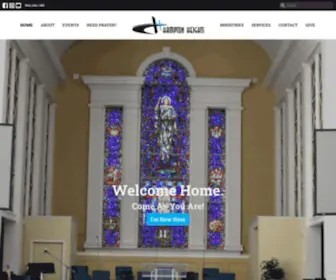 HHBC.org(Hampton Heights Baptist Church) Screenshot