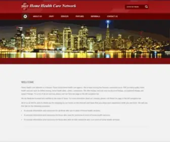 HHCnnet.com(Home Health Care Network) Screenshot